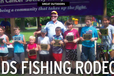 GREAT OUTDOORS: KIDS FISHING RODEO Signaled Special Start to Summer
