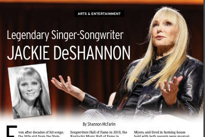 ARTS & ENTERTAINMENT: Legendary Singer-Songwriter  JACKIE DeSHANNON