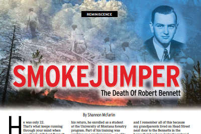 REMINISCENCE: Smoke Jumper. The Death of Robert Bennett