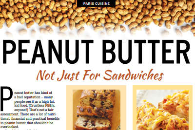 PARIS CUISINE: Peanut Butter; Not Just for Sandwiches