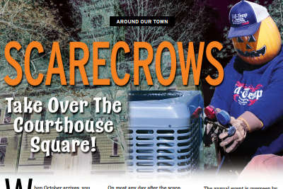 AROUND OUR TOWN: Scarecrows Take Over the Courthouse