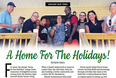 AROUND OUR TOWN: A Home for the Holidays!