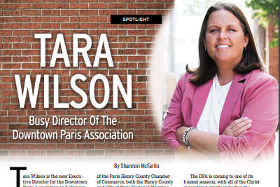 SPOTLIGHT: Tara Wilson, Busy Director of the Downtown Paris Association