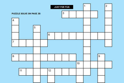 JUST FOR FUN: Holiday Crossword Fun