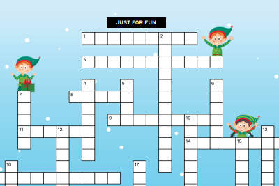 JUST FOR FUN: Christmas Crossword Fun