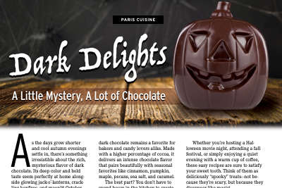 PARIS CUISINE: Dark Delights -- A Little Mystery, A Lot of Chocolate