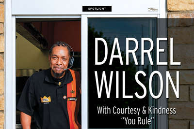 SPOTLIGHT: DARRELL WILSON With Courtesy and Kindness, "You Rule"