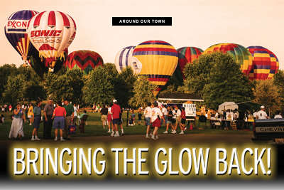 AROUND OUR TOWN: Bringing the Glow Back!